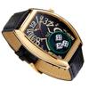 Frank Miura Macau Gambling Limited Edition Dice Watch, Design, Black, Men's