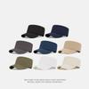 Summer Quick-Drying Flat Top Hat Men's Big Head Cap Outdoor Mesh Breathable Sun Hat
