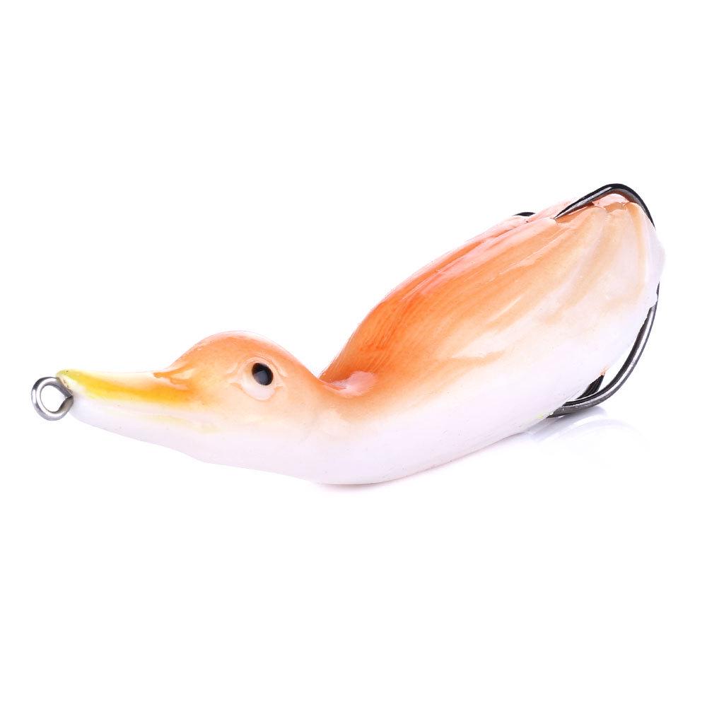 10.5cm 18.5g Duck Floating Soft Lure Shad Wobblers Silicone Fishing Lures Worm Artificial Bait