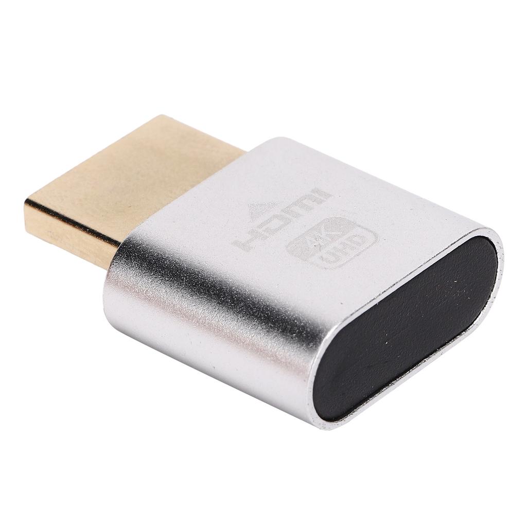 High Definition Multimedia Interface Dummy-Stecker Hot-Swap-fähig 4K Display-Emulator(Silber )