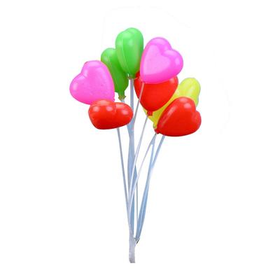 1 Bukiet Okrągłe Serce Mieszane Kolory Miniaturowe Balony Dom Ogród Dekoracja Tortu Scrapbooking Rzemiosło DIY Kolorowy Balon