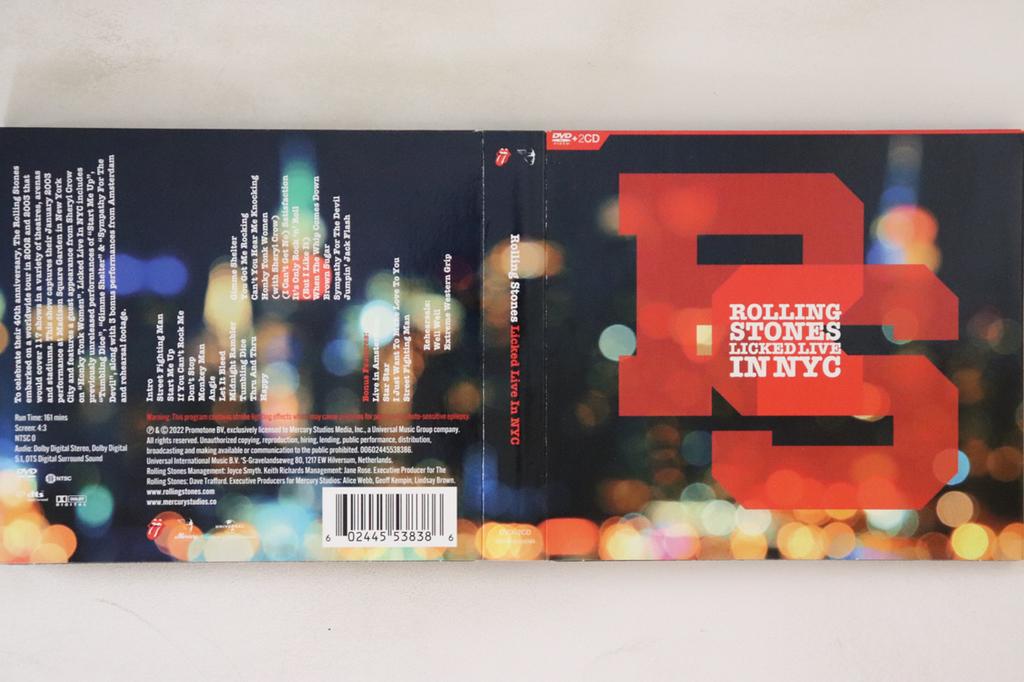CD ROLLING STONES - Licked Live In NYC 00602445538386 ROLLING STONES 2022 Non Japan Rock Used