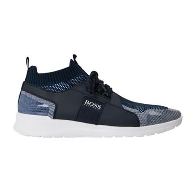 Mens Monk Knitted Sock Trainers