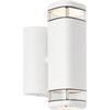 Outdoor Wall Light - - JANDY - White - Metal/glass - GU10 Max 2x18W - IP44