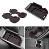 MARCHFA Console Box Drink Holder Mat for Toyota Camry XV7 Drink Pocket Cup Holder Center Storage Car Accessories (10th Generation, 2017-2024) - Mat,