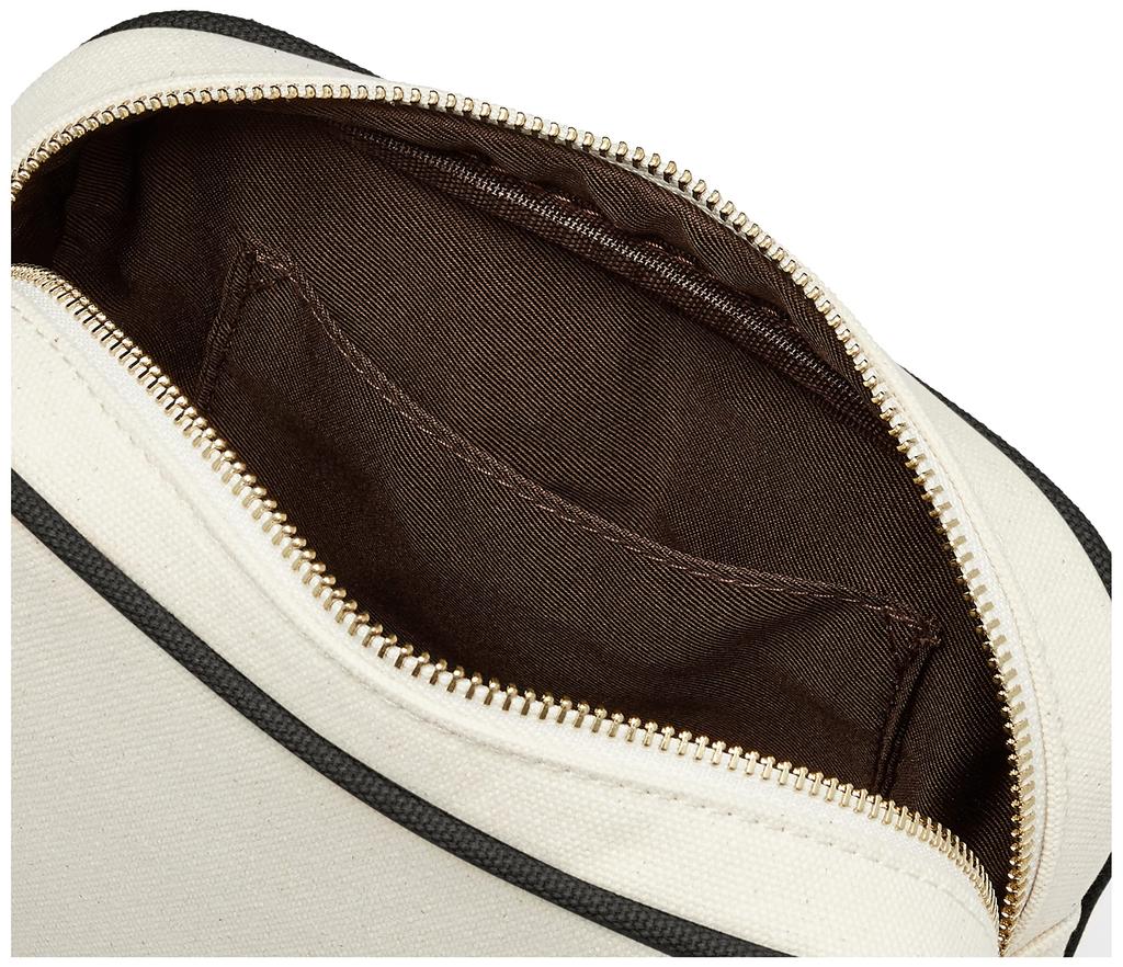 Geantă de umăr Hills Polo Canvas BH1009N Ivory x Negru [Beverly Club] Femei