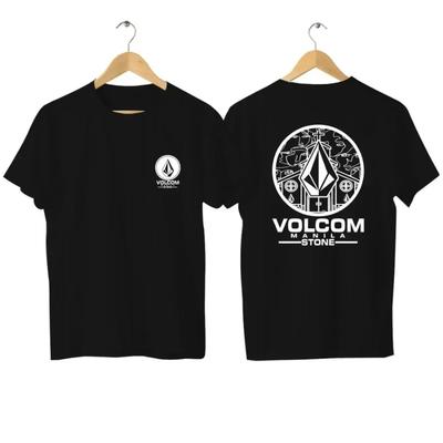 2025 Volcom Stone Womens Hot Fashion Brand Short Sleeved T-shirt Printed Top Paired with Casual Streetwear