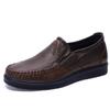 New Leather Shoes Men High Quality Casual Loafers Male Moccasins Comfortable Soft Shoes Flats Driving Footwear Big Size
