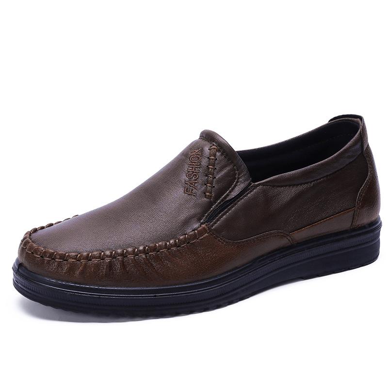 New Leather Shoes Men High Quality Casual Loafers Male Moccasins Comfortable Soft Shoes Flats Driving Footwear Big Size