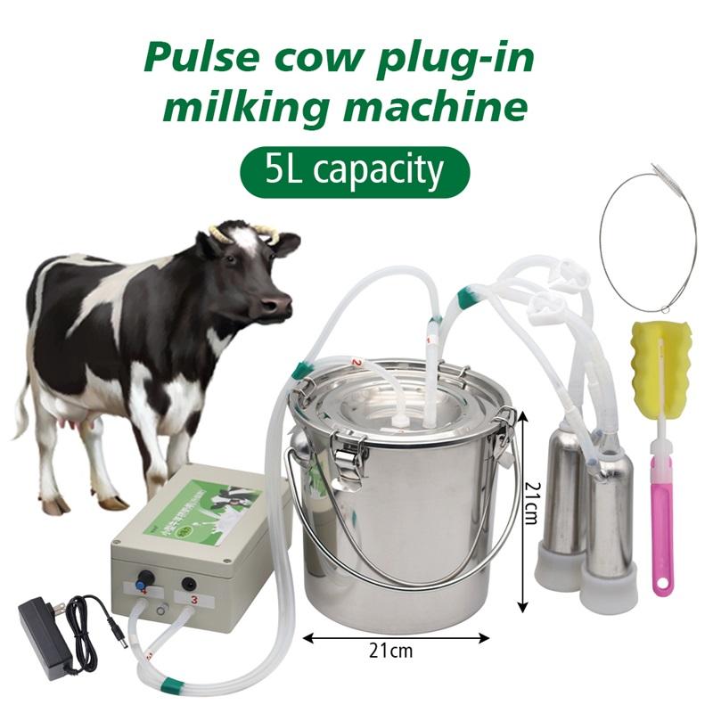 5L Elektrische Trekkracht Vee Waterdispenser, geschikt voor runderen en schapen, draagbare landbouwfokapparatuur