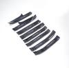 Carbon Fiber Door Sill Strips for 2022 Highlander - Interior/Exterior Protection & Anti-Slip Welcome Pedals