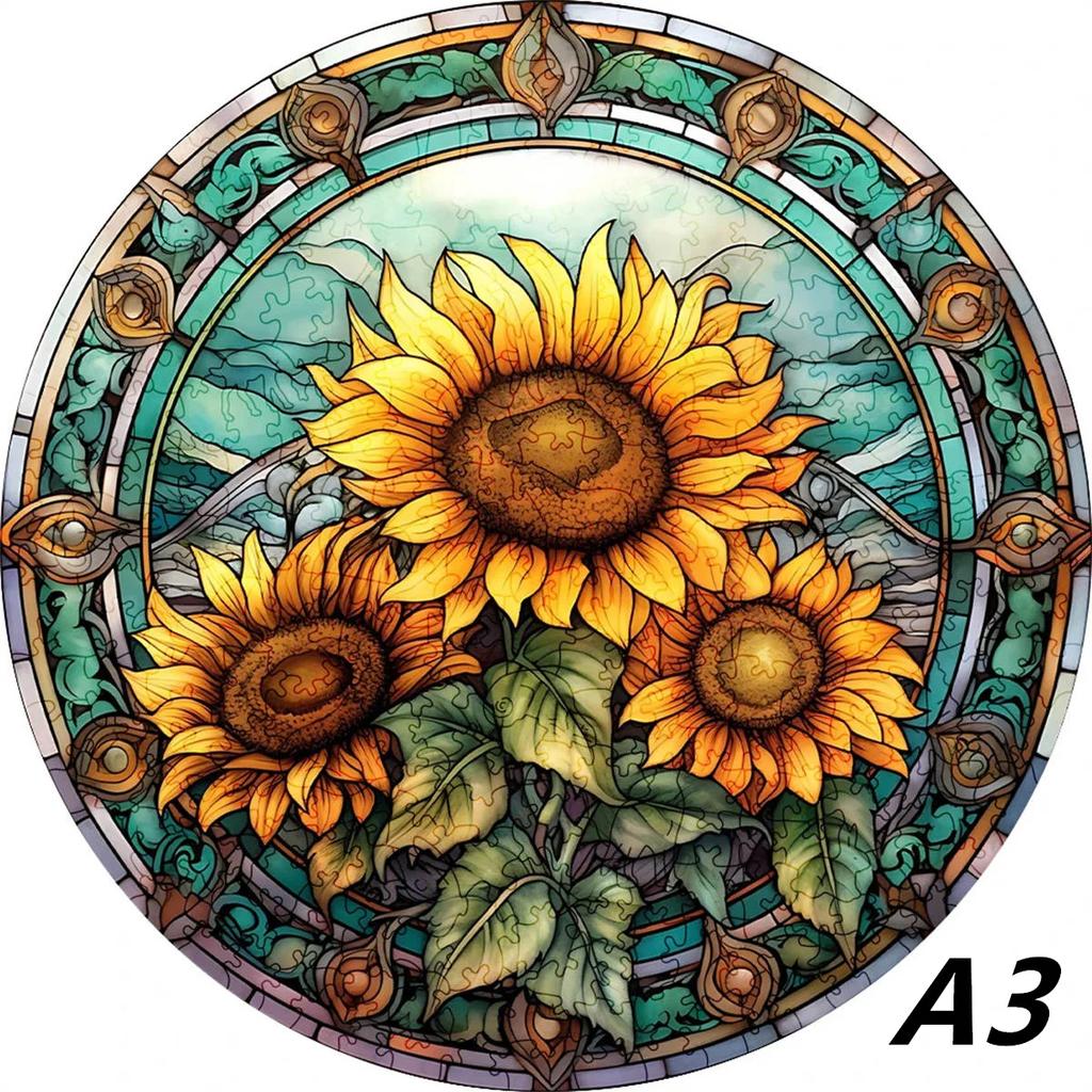 Butterfly Wooden Jigsaw Puzzle High Quality Irregular Shape Animal Puzzles 3D Party Game Christmas Gift For Kids And Adults