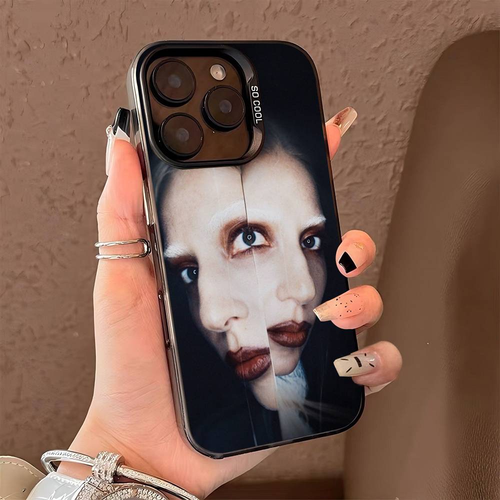 

Lady Gaga Ablums Phone Case For IPhone 17 16 Plus Pro Max 15 14 13 12 11 Matte Colorful Covers iPhone 16pro max