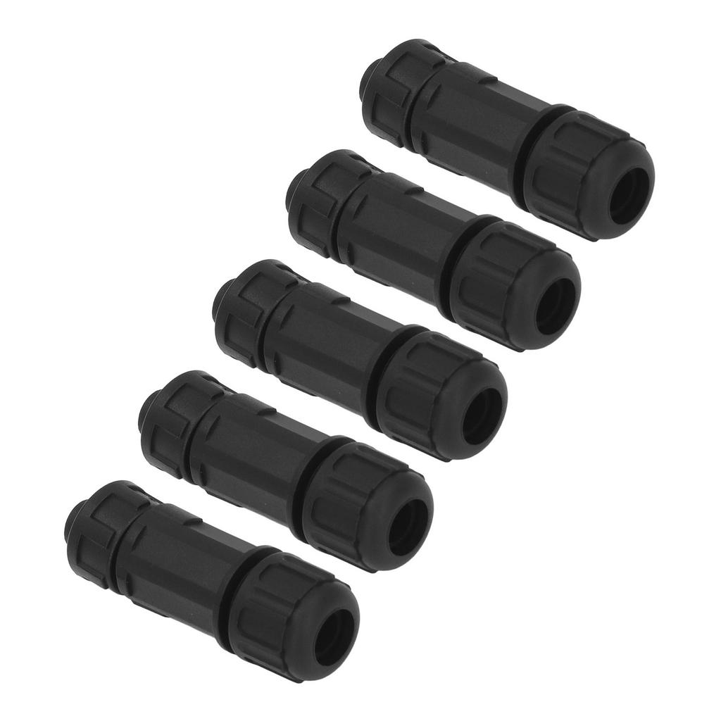 5 Pcs 4 Pin Female Aviation Connector 716 Inch 28UNS Thread IP67 Waterproof Aviation Cable