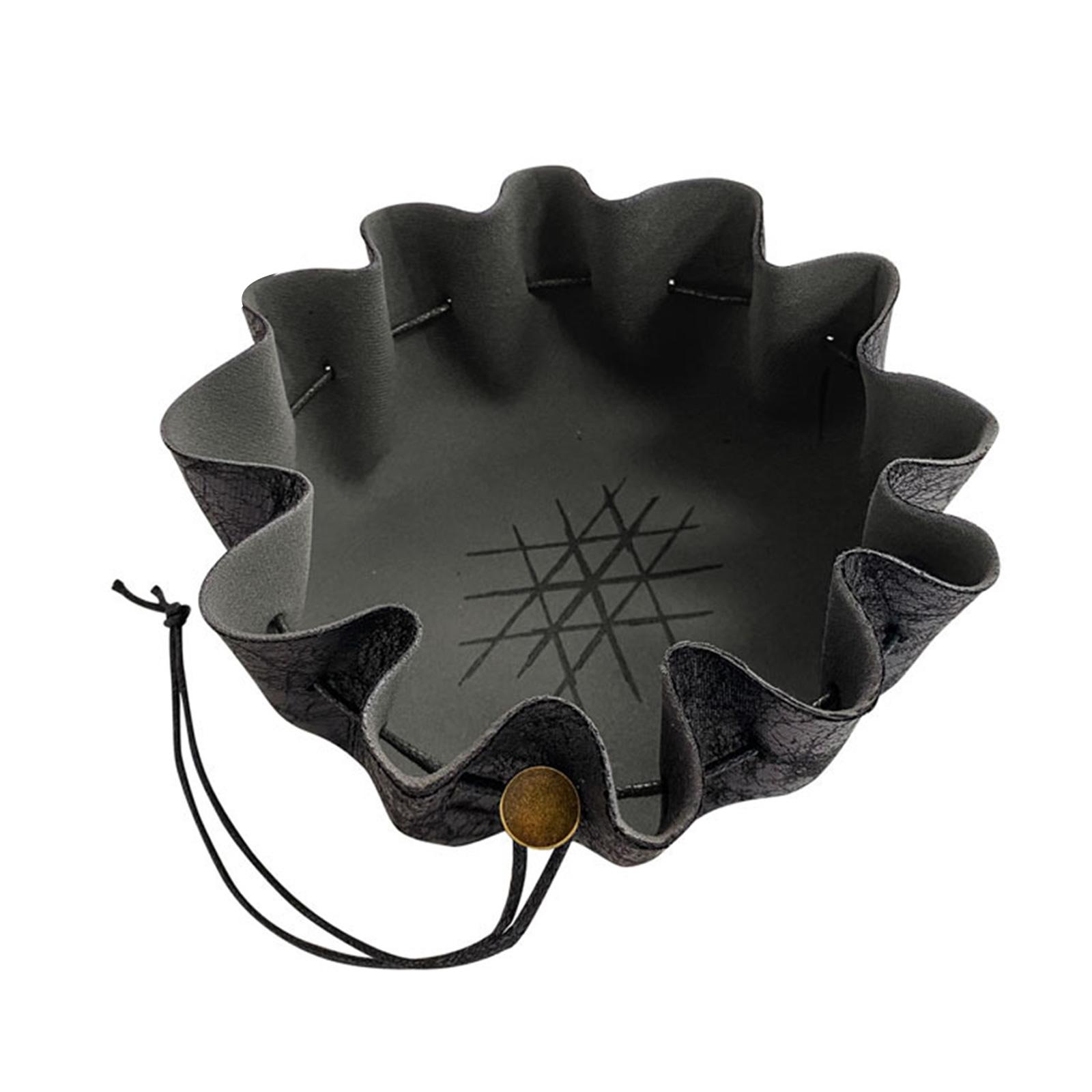 

Dice Tray Dice Storage Box Drawstring Bag Small Accessories Storage Practical Dice Storage Case for Jewelry Coin 3