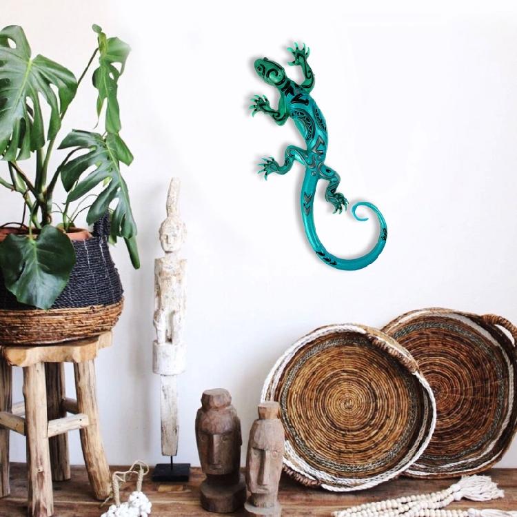 Stereo Gecko Epoxy Casting Mould for Wall Hanging Mount Decor DIY Crafts