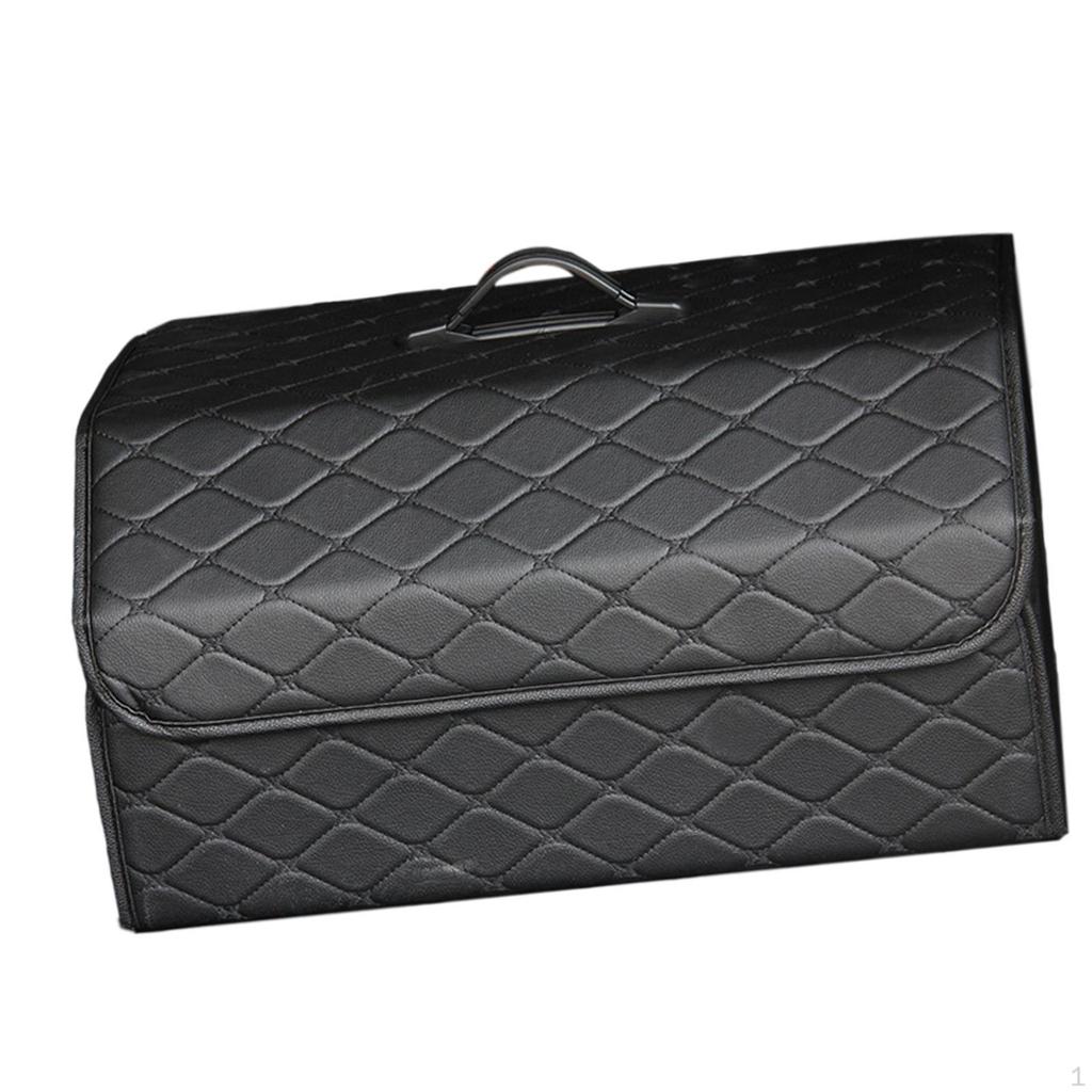 Trunk Storage Box Organizer Multipurpose Stowing ing PU Portable Waterproof Large Capacity Case