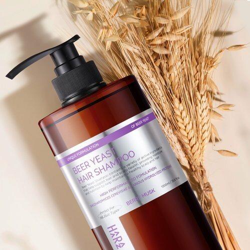HAARAZ Beer Yeast Shampoo Berry Musk Scent 1000ml_633615