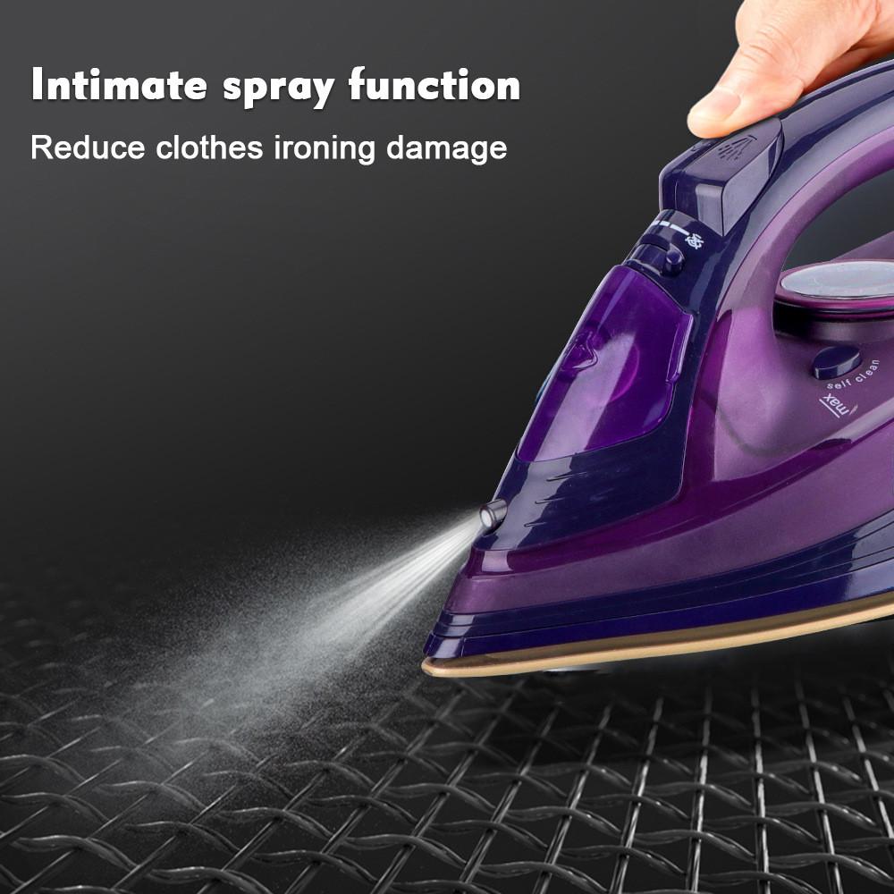 2400W Household Handheld Steam Iron Detachable Clothes Ironing Machine High Power Portable Electric Iron