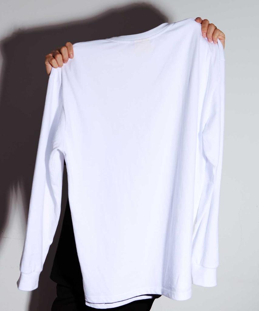 OKENS SEOUL [Hyp X 3] Long Sleeve T-Shirt White (2024)