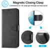 LC.IMEEKE For Samsung Galaxy A34 5G Calf Texture Case Wallet Stand Design Magnetic Clasp Leather Phone Cover