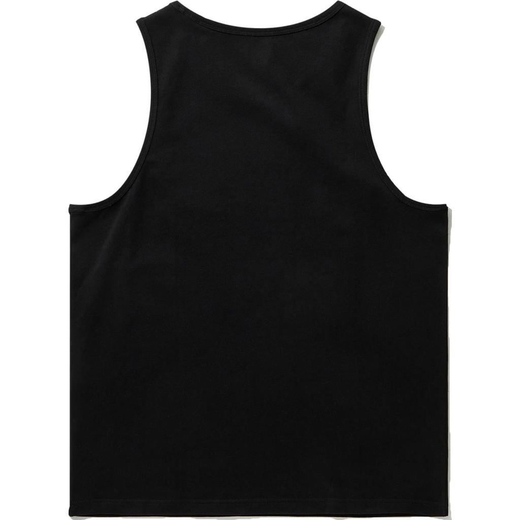 Li Ning Letter Print Round Neck Comfortable Breathable Sleeveless Vest Men Tops Black AVSU039-1