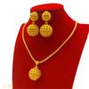 2026 Middle East Dubai Jewelry Necklace Earrings Jewelry Set Indian Bridal Necklace Vietnamese Arcane Gold Jewelry