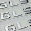 ABS 3D Chrome Letters For Car Emblem Logo Stickers Mercedes Benz GLS 63 AMG 400 450 500 550 580 X167 X166 Accessories QT1