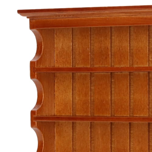 Dollhouse Shelf with 4 Open Drawers Miniature Retro Dollhouse Decoration 1:12 Dollhouse Study Living Room