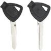 Blank Key Motorcycle Replace Uncut Keys Fit for AN200 AN250 AN400 AN650 125 250 400 Motorcycle Accessories(2 PCS Set)