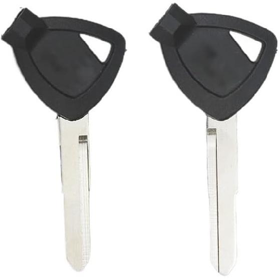 Blank Key Motorcycle Replace Uncut Keys Fit for AN200 AN250 AN400 AN650 125 250 400 Motorcycle Accessories(2 PCS Set)