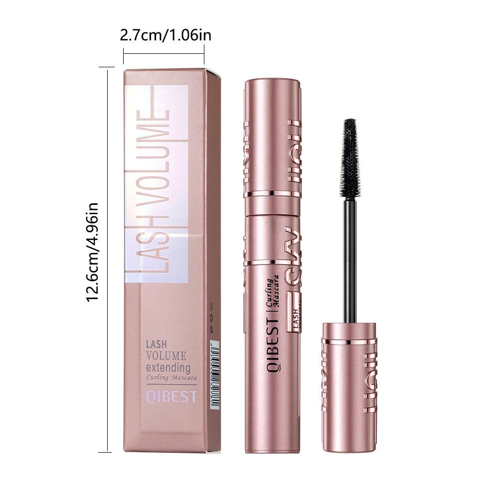 Black Mascara Natural Curl Long and Thick Waterproof and Sweatproof Dazzling Mascara Cosmetic