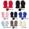 4T Polar Fleece Easy-On Baby Toddler Lanyard Mittens Boys Girls Gloves Fleece Lined Kids Mittens