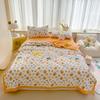 Ultra-Soft Summer Cooling Quilt - Lightweight, Breathable & Skin-Friendly with Embossed Floral Print Design for All Seasons - Perfect for Bedroom
