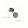 3pcs Vertical Bottle Stand Cap Set for Shampoo, Conditioner, Shower Gel, Leak-Proof Flip-Top Dispenser Lids, Bathroom Accessory