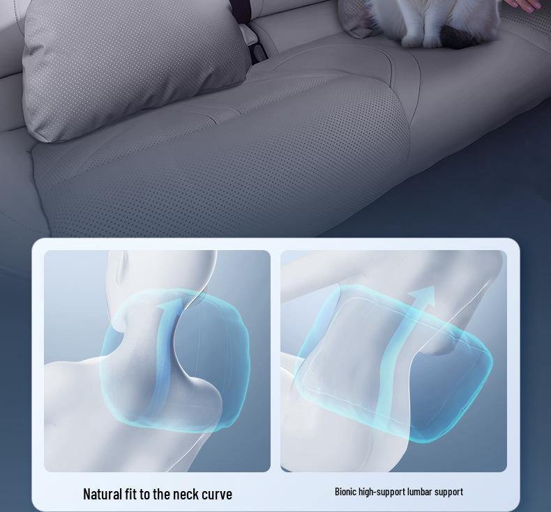 BYD Han L Interior Accessories: Headrest, Lumbar and Neck Support Pillows, Neck and Waist Protection