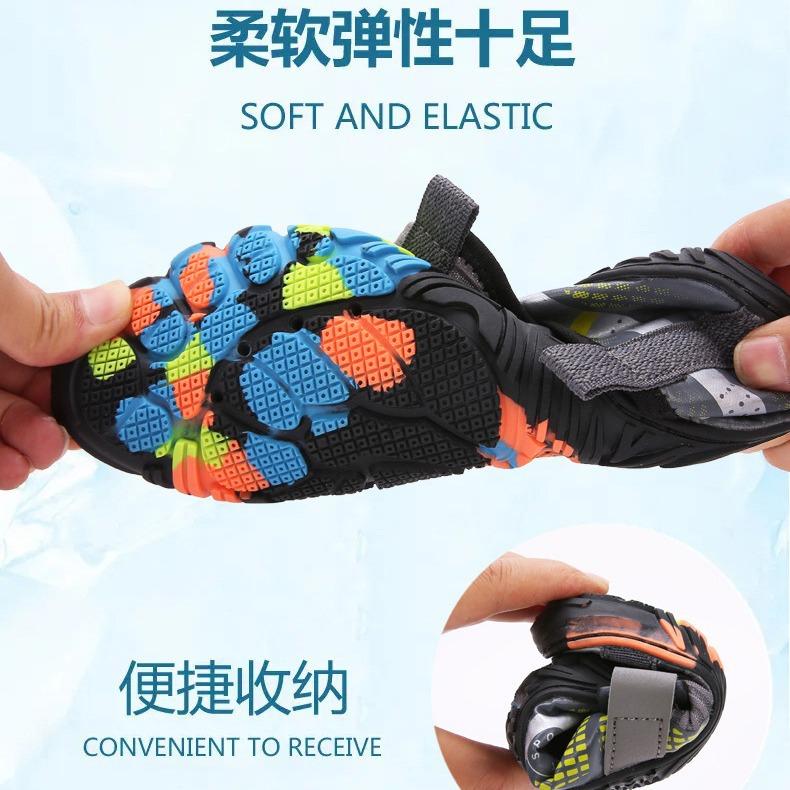 Kinder Sport Bachschuhe Outdoor Kletterschuhe atmungsaktiv Eltern-Kind Wat-Strandschuhe leicht Tauchen Schwimmschuhe