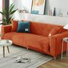 Solid Color Elastic Velvet Sofa Cover for Living Room All Inclusive Stretch 1/2/3/4 Corner L Sofa Slipcovers Cats Funda De Sofá