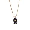 Jewelry Fish Pendant Necklace Bohemia Childishness Chain Choker Mini Fish Necklace  Vacation