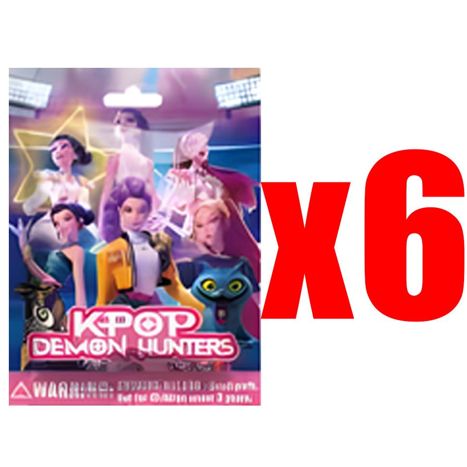 Dämonenjäger 1-12 Stück Blind Box Figur Spielzeug Derpys Tiger Rumi Mira Zoey Sussy Sammelfigur für Fans Geschenk