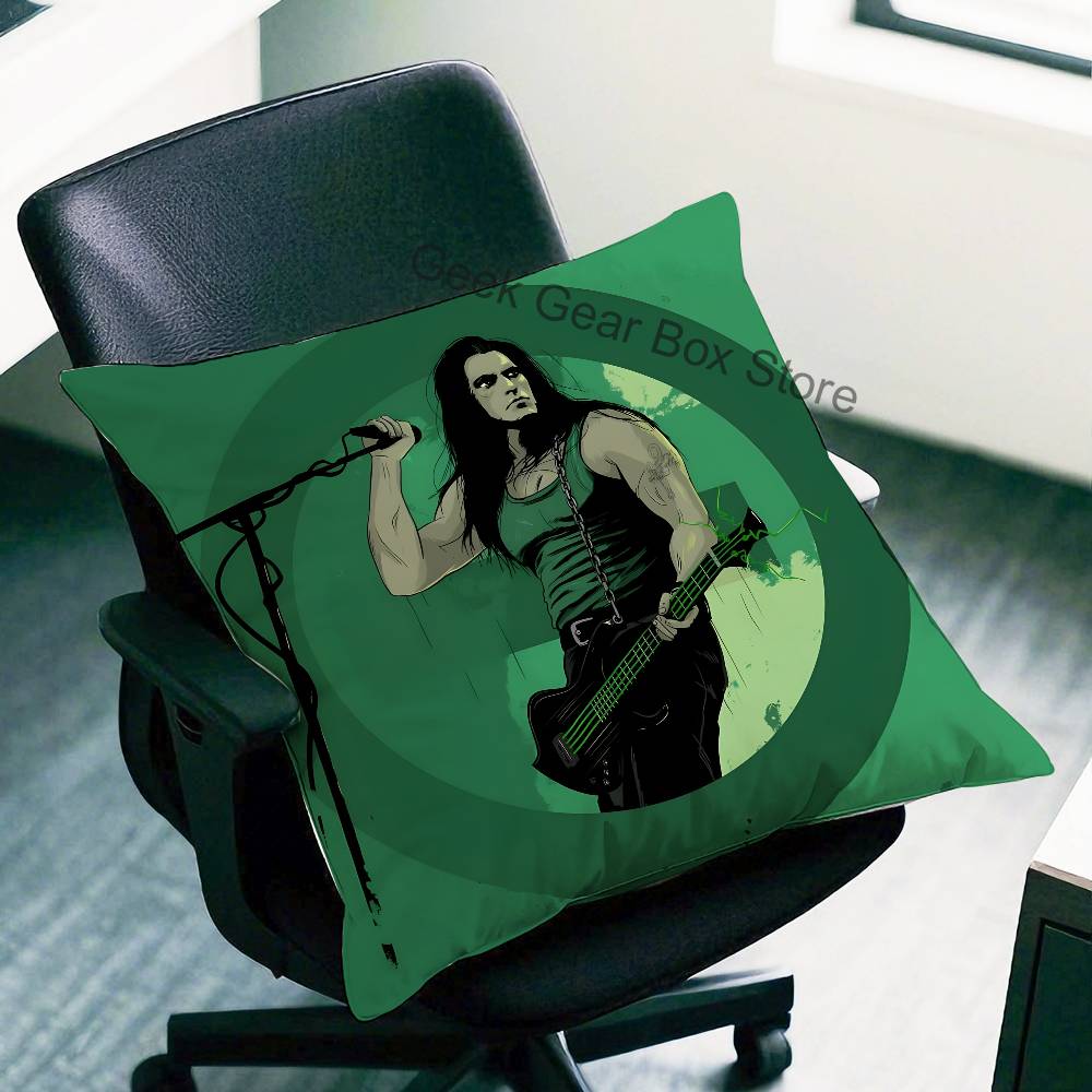 TType O NNegativeS Rock Band Pillow Case cartoon anime peripheral Bedroom Sofa Decorative Cushion Cover Soft Cushion Cover