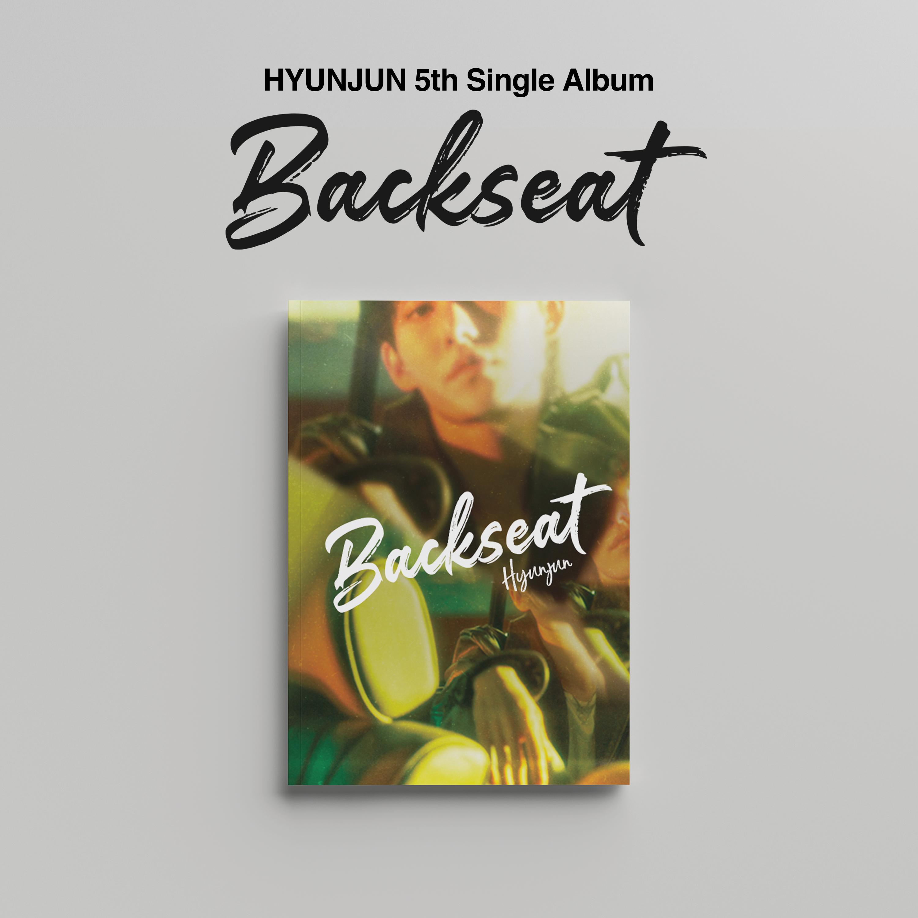 

HYUNJUN - 5th Single Album Backseat one