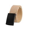 Canvas & Leather Multi-Color Casual Waist Belt - Stylish, Easy-to-Match Accessory for Students