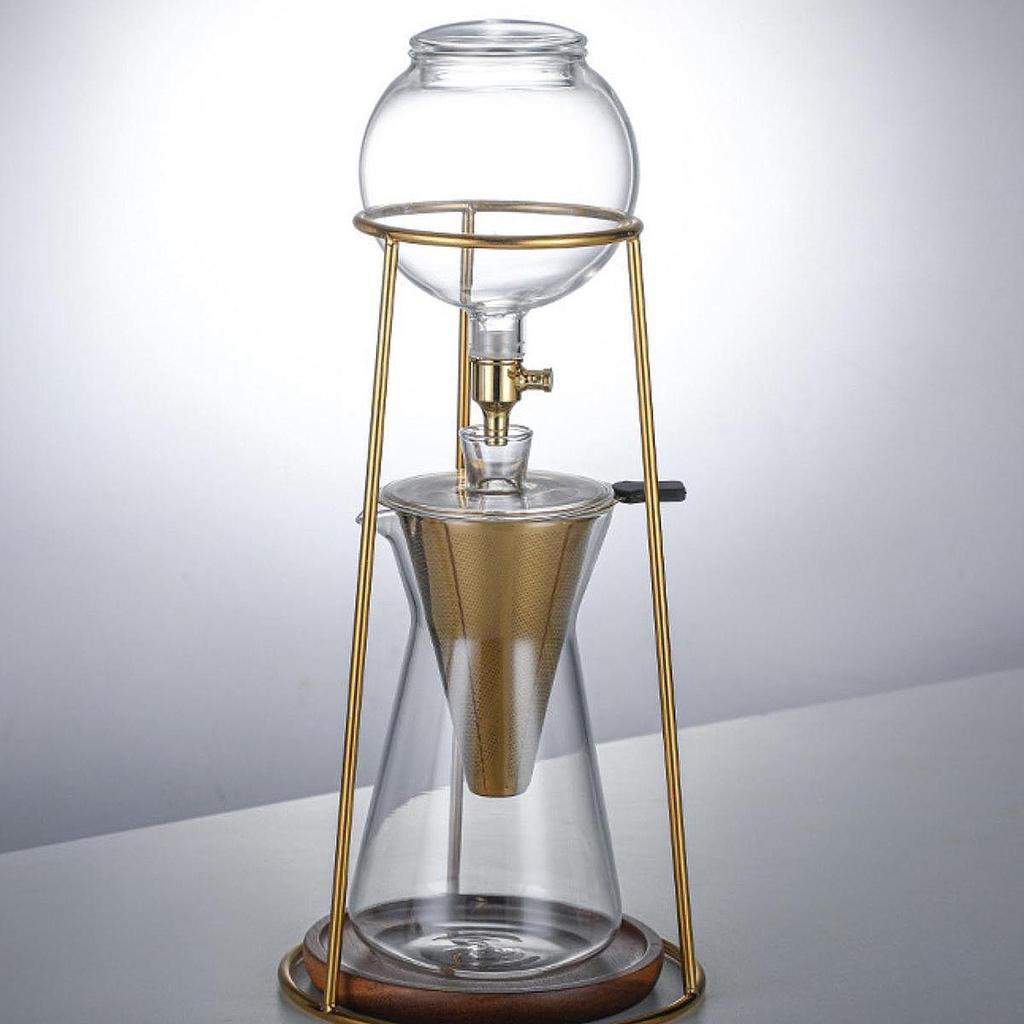 Ice Drip Coffee Maker Pitcher Iced Tea Making Accessories Adjustable Speed Pot Cold Brew