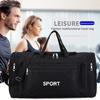 Oxford Sports Backpack Purse Large Capacity Fitness Training Bag with Zipper Multifunctional Wear-resistant for Outdoor Football