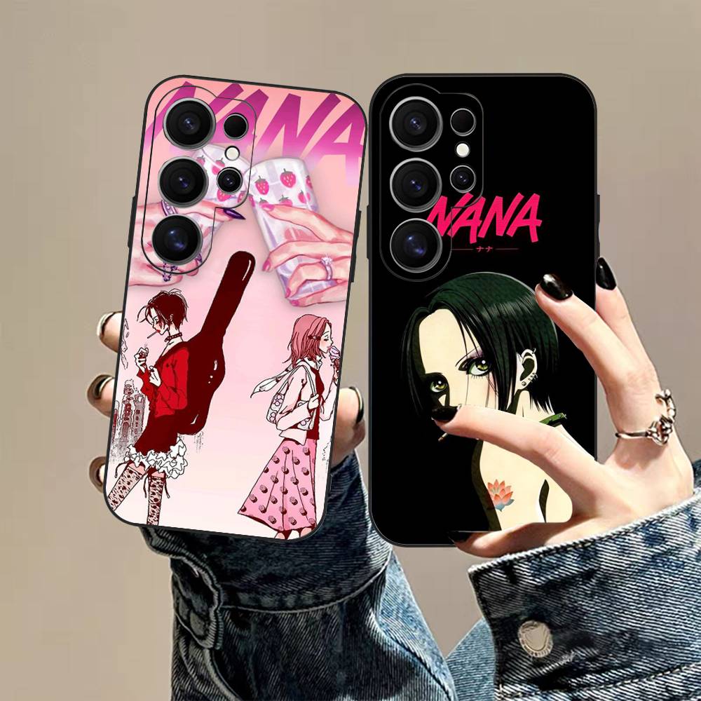 Anime Cool Nana Osaki Phone Case For Samsung S 24 fe 25 Ultra plus 20 lite 21 30 22 23 24 22 Ultra 5G Fundas