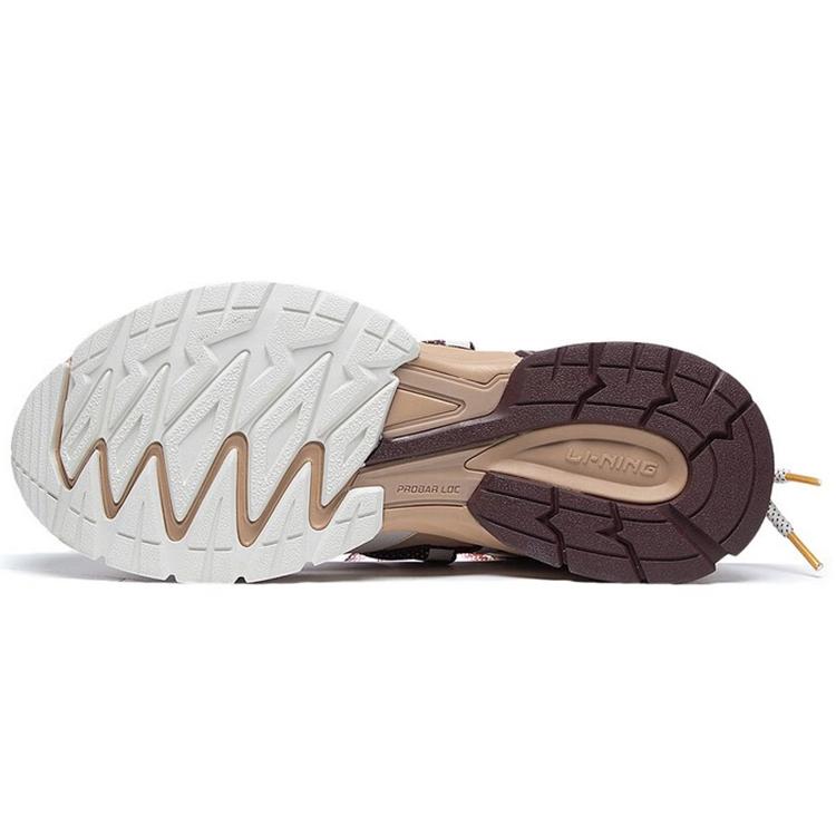 New LiNing Xiao Yao Xing Getaway Wear Resistant Slip Resistant Cushioning Low Top Sports Casual Shoes Men's Clever Umber ARDS017-2