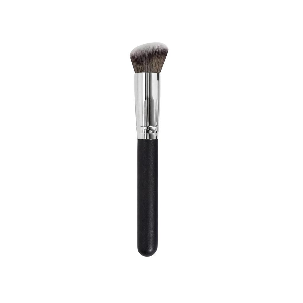 Seamless 170 Foundation Brush with Slanted Round Head, 270 Concealer Brush, 370 Black Makeup Brush Set