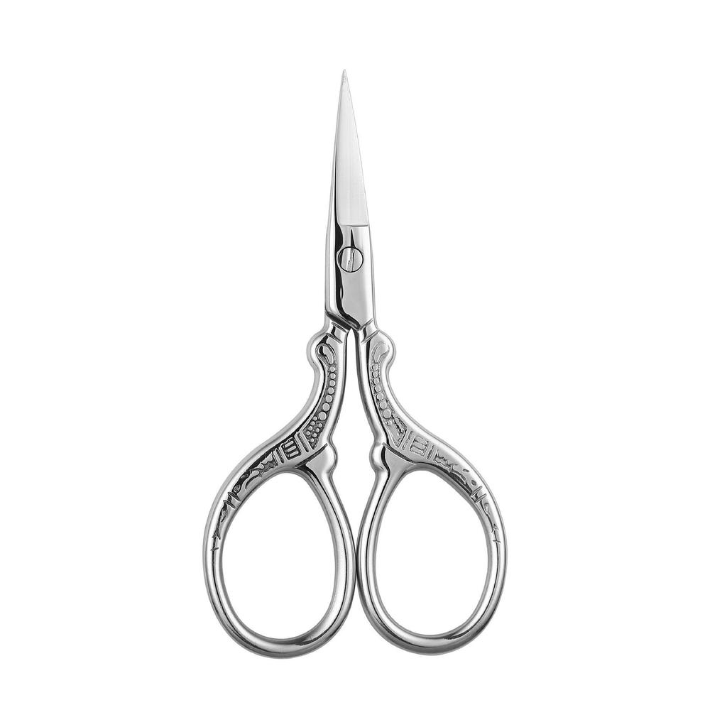Eyebrow & Nose Hair Trimmer, Round Head Stainless Steel Scissors, Nail Clippers, and Dead Skin Beauty Tools