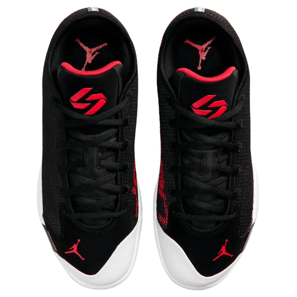 Scarpe da ginnastica da uomo Air Jordan Luka 77 PF Bred Nero Rosso Universitario-Bianco IF1611001